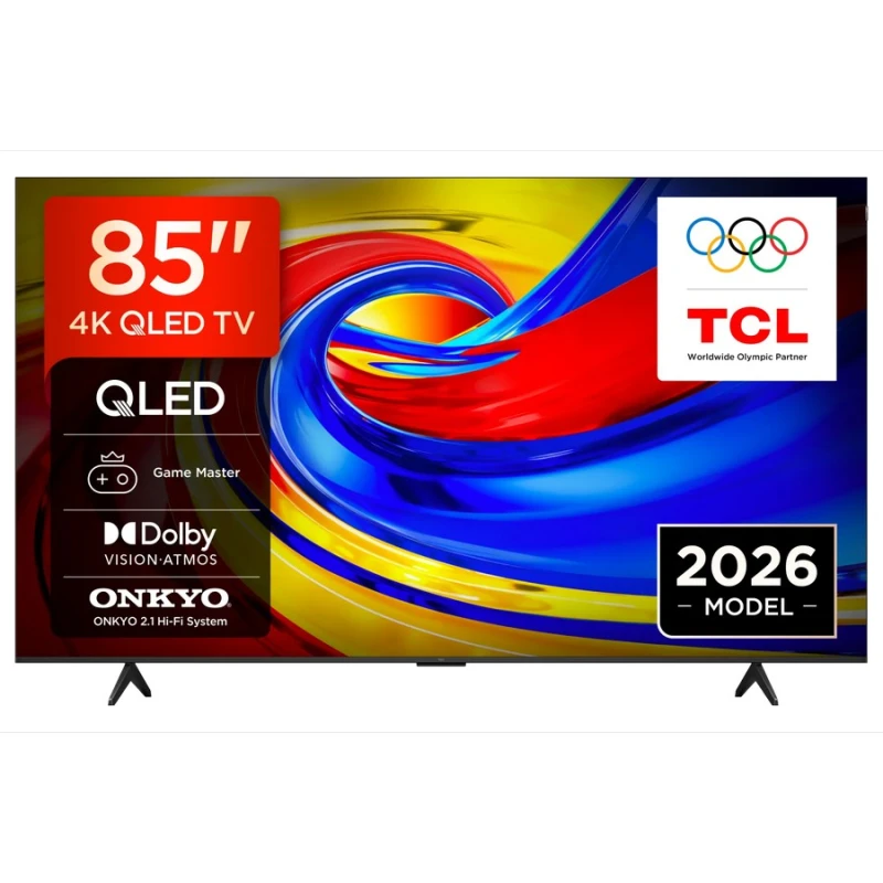 TCL 85P7L 85'' UHD 4K Premium QLED Smart TV Τηλεόραση