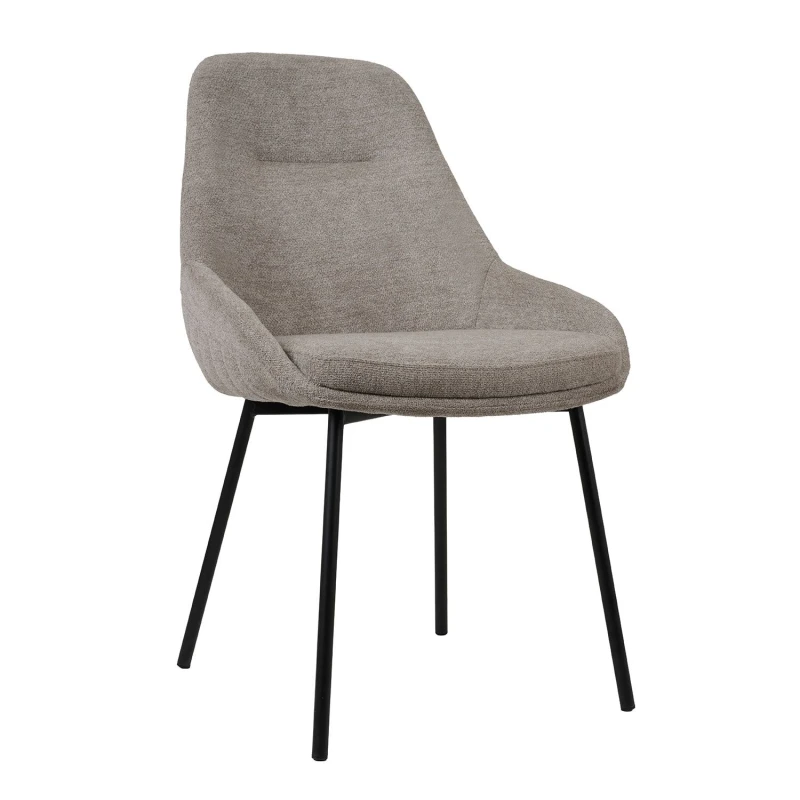Varossi Καρέκλα Riviera γκρεζ 55 x 60 x 87 (300-414)