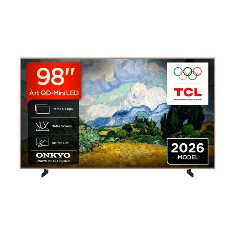 TCL 98A400 Pro ART 98'' 4K UHD QD-Mini Led NXTVISION Smart TV (2026)