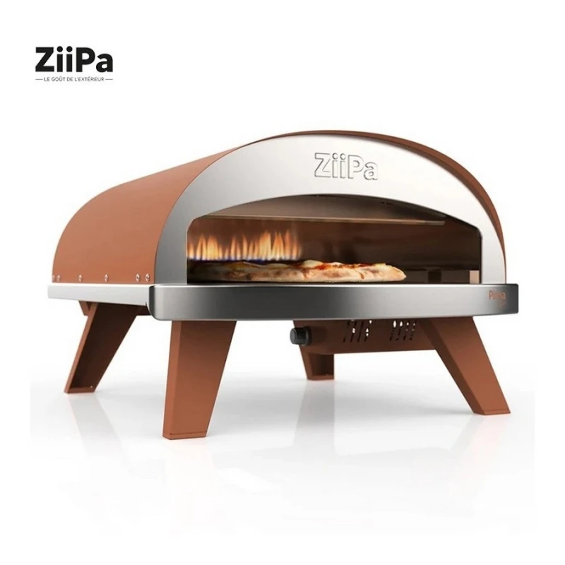 Ziipa Piana Sedici Terracotta Φουρνάκι Υγραερίου για Πίτσα (ZiiPa24-080)
