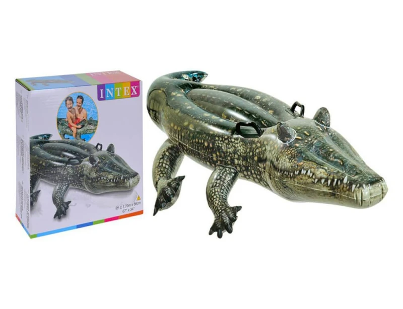 Intex Crocodile Float Ride On Φουσκωτό Θαλάσσης I03402420 (367200011)