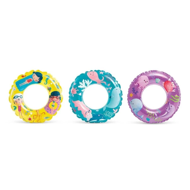 Intex Φουσκωτά & Στρώματα Θαλάσσης Swimring Intex With Child Print 61cm I03402920 (367200025)
