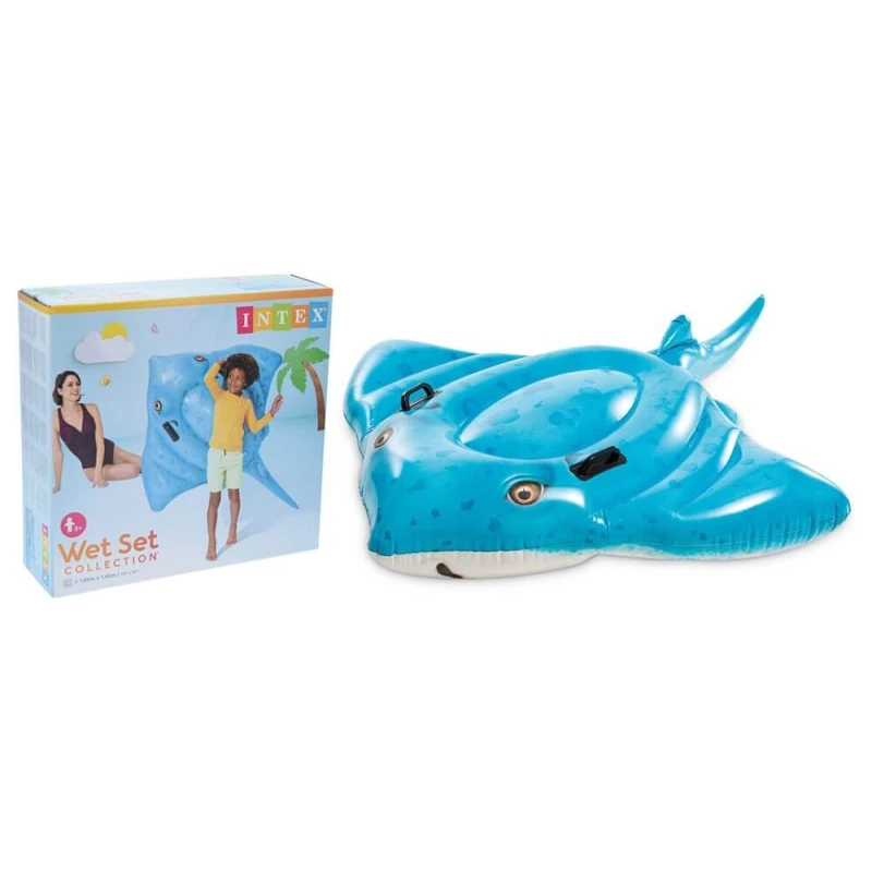 Intex Φουσκωτά & Στρώματα Θαλάσσης Stingray Float Ride Intex 185x145cm I03404160 (367200026)