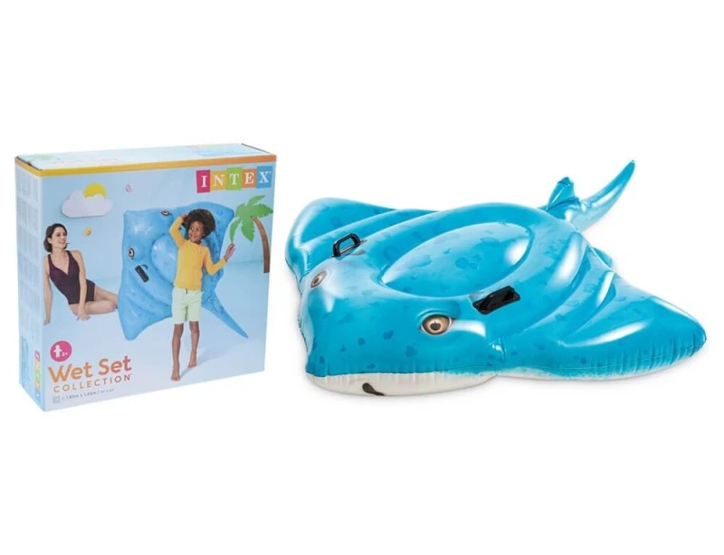 Intex Stingray Float Ride Intex 185x145cm Φουσκωτό Θαλάσσης I03404160 (367200026)