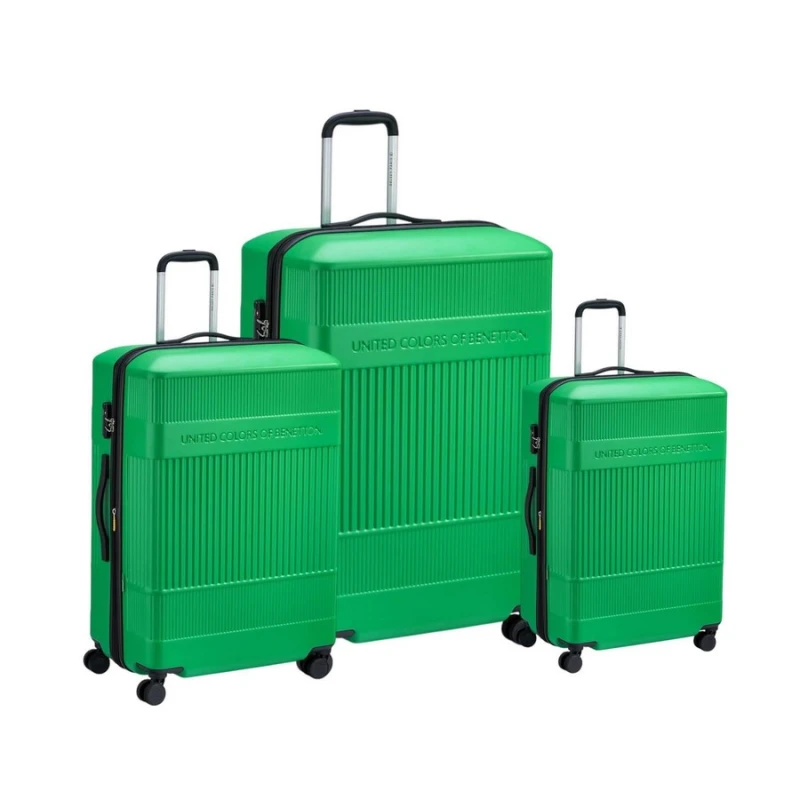 Delsey Τσάντες & Βαλίτσες Ταξιδιού Ribbed Hard Nest 803/810/821 Green Delsey B0377198 (367000151)