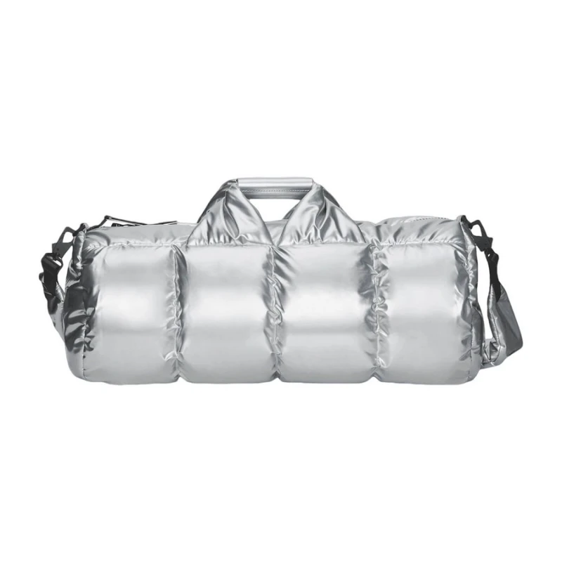 Rains Τσάντα Ώμου Nyssa Puffer Rains - 5l - Ασημί (367000153)