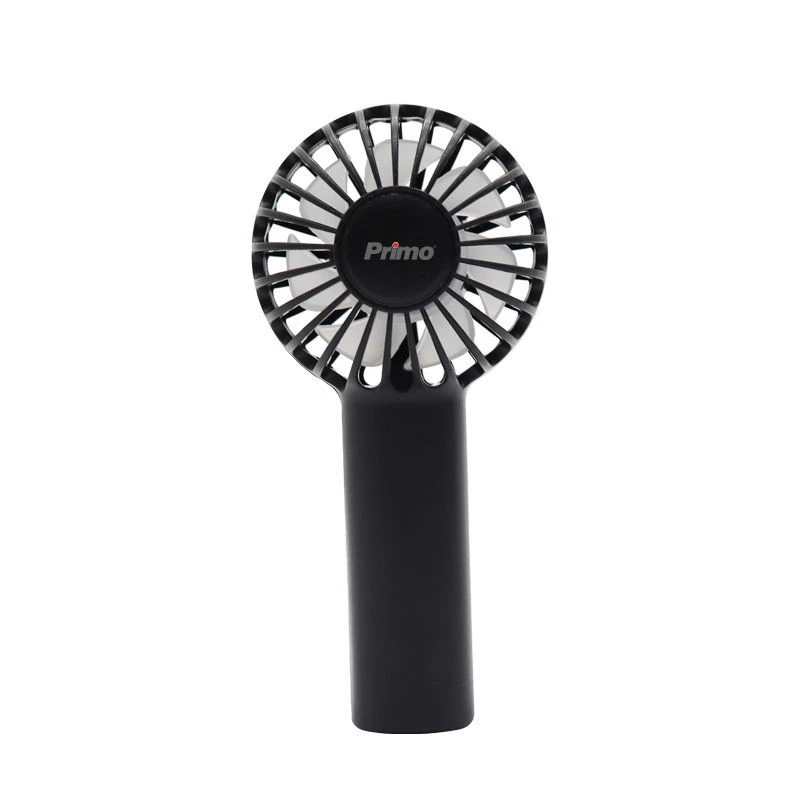 Primo Ανεμιστήρας Mini Χειρός PRMF-80690 2.5'' 6cm Μαύρος Επαναφορτιζόμενος (800690)