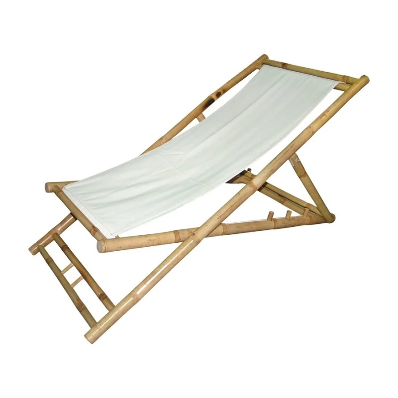 Lesli Living Καρέκλα Κήπου Lesli Living - Bamboo - Λευκό (364600099)