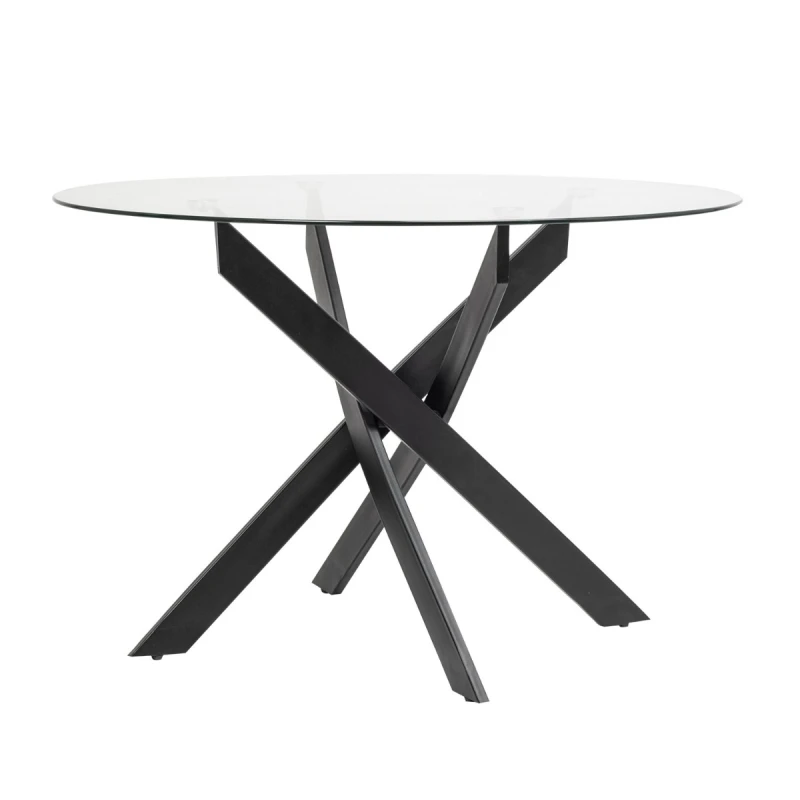 Varossi Τραπέζι Massimo 110 Διάφανο 110 x x 75 (100-071)