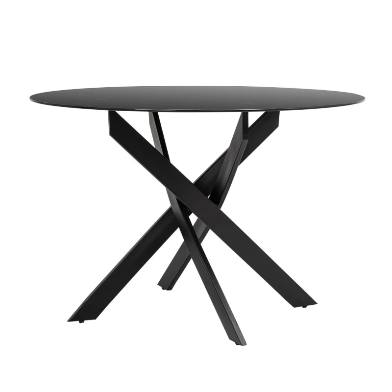 Varossi Τραπέζι Massimo 110 Μαύρο 110 x x 75 (100-072)
