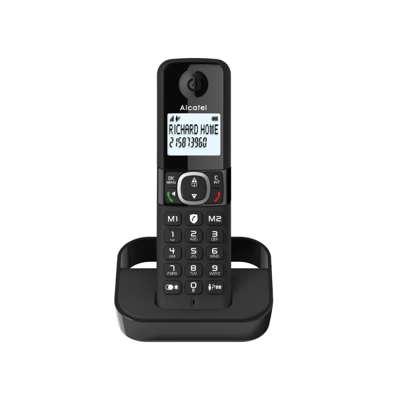 Alcatel Ασύρματο τηλέφωνο με δυνατότητα αποκλεισμού κλήσεων F860 EU ALCATEL μαύρο (010079)