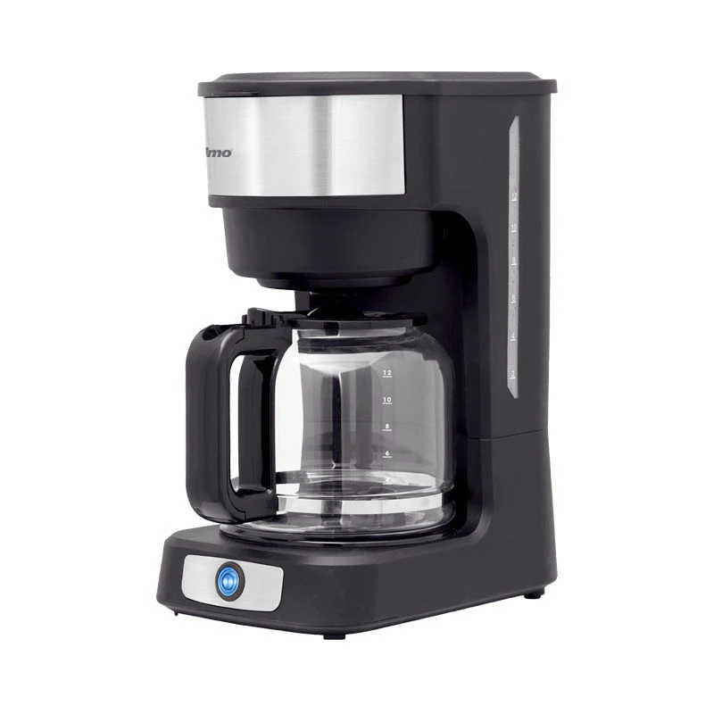 Primo Καφετιέρα φίλτρου PRCM-40579 Memories 1.5L 12φλ Μαύρη-Inox (400579)