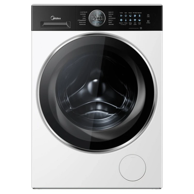 Midea MF210W100BA30/W-GR Πλυντήριο Ρούχων 10kg