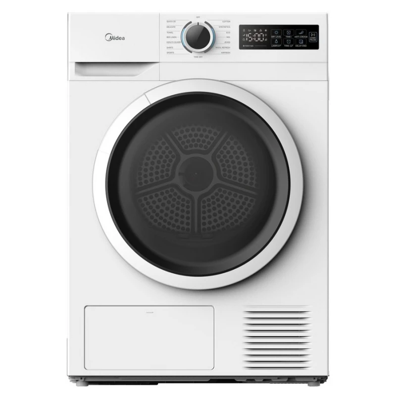 Midea MD110H80D/W-GR Στεγνωτήριο Ρούχων 8kg