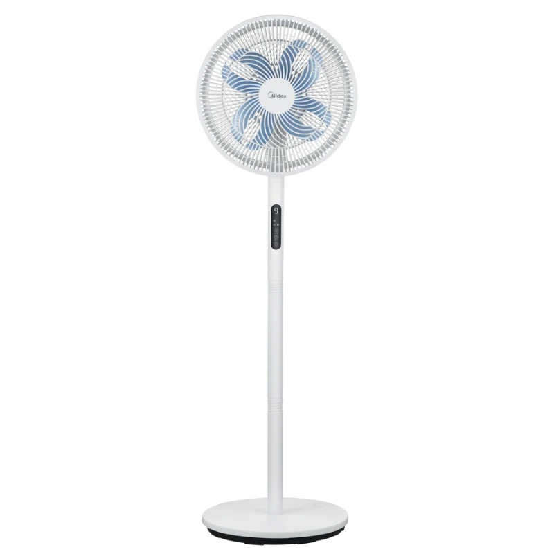 Midea MFS352RDDW Λευκός Ανεμιστήρας Ορθοστάτης με Τηλεχειριστήριο