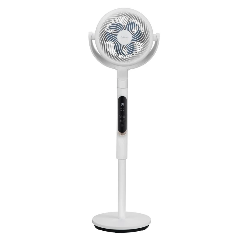 Midea MFS242RDDW Λευκός Ανεμιστήρας Ορθοστάτης με Τηλεχειριστήριο