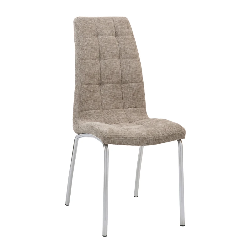 Varossi Καρέκλα Amelia fabric Γκρεζ 42 x 43 x 95 (300-429)