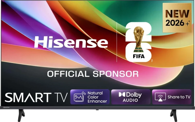 Hisense 32A4S 32'' HD LED Smart TV HD 60 Hz Τηλεόραση