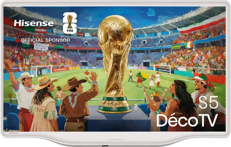 Hisense 43S5Q 43'' Déco QLED TV 4K 60 Hz Τηλεόραση