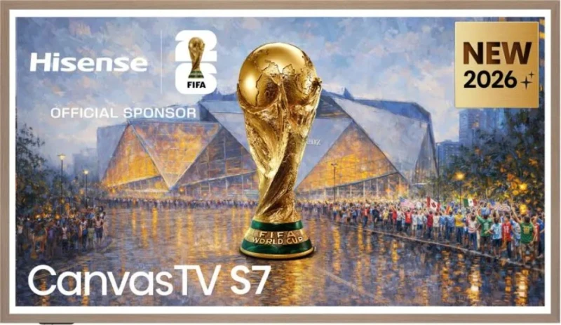 Hisense 65S7S 65'' UHD Canvas TV QLED 4K 144Hz Τηλεόραση