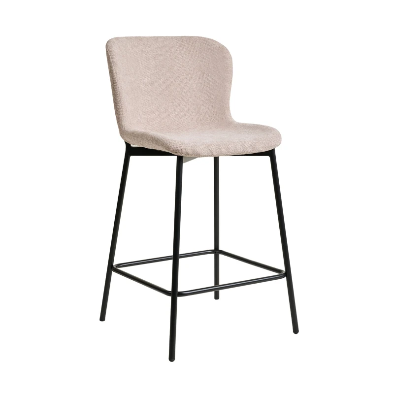 Varossi Σκαμπό Melina-Bar μπεζ 55 x 48 x 95 (200-125)
