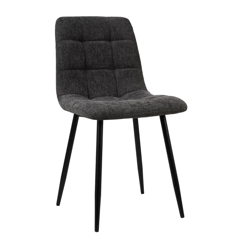 Varossi Καρέκλα Loris Γκρι 46 x 54.5 x 89 (300-028)