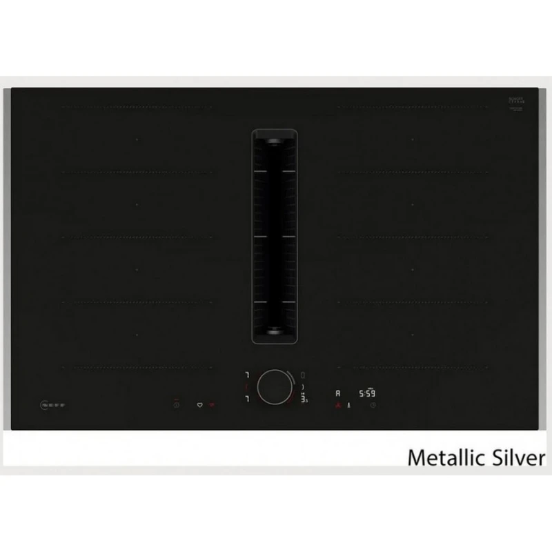 Neff V68YYX4B0 Metallic Silver Επαγωγική εστία 80εκ. NVECO80M1 (V68YYX4B0 + Z9801TWMY0 + Z9802PFMY0)