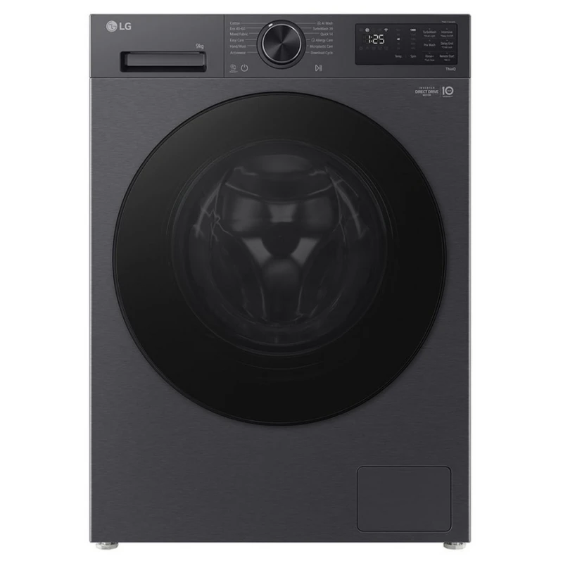 LG F2X50S9TBB Ανθρακί Πλυντήριο Ρούχων 9kg
