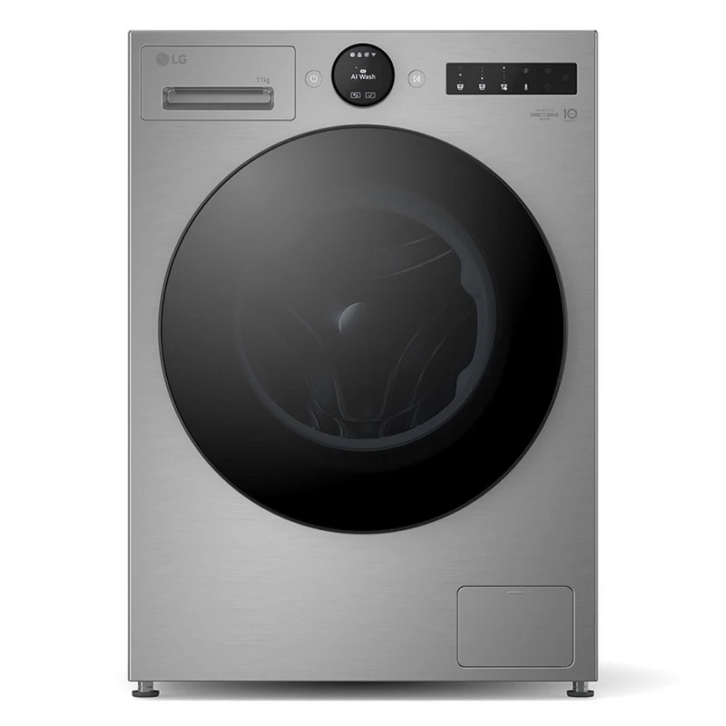 LG F4X7511TSB Ασημί Πλυντήριο Ρούχων 11kg