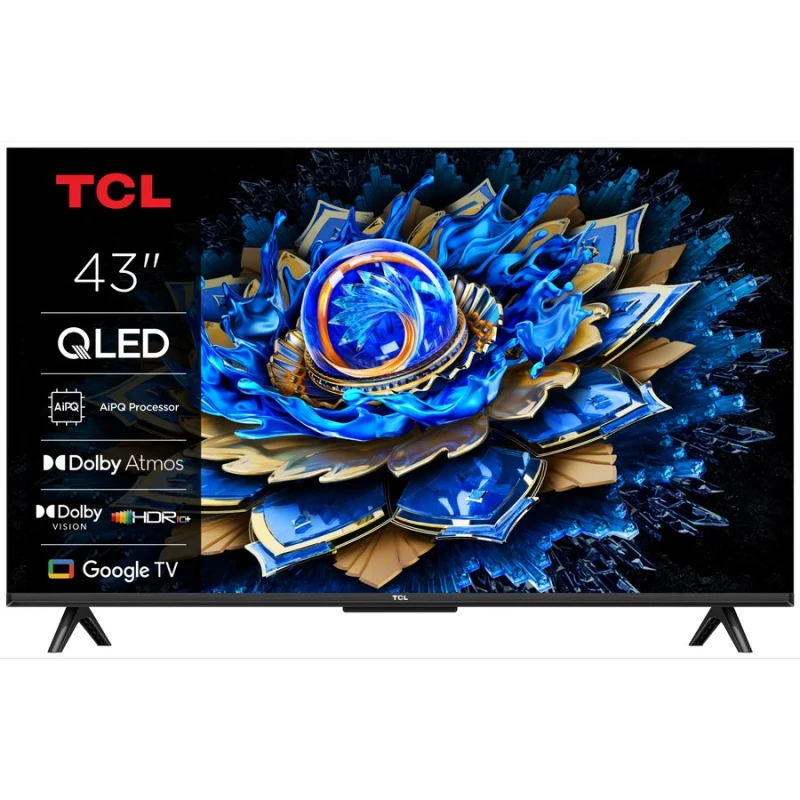 TCL 43T69C 43'' 4K UHD QLED Smart TV (2025)