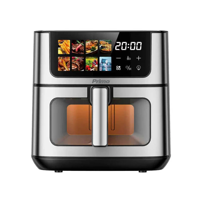 Primo Φριτέζα Αέρος PRAF-40566 Digital 8L 1800W Inox/Μαύρη (400566)