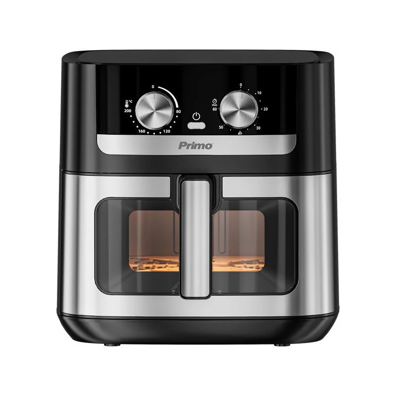 Primo Φριτέζα Αέρος PRAF-40567 Mechanical 8L 1800W Inox/Μαύρη (400567)