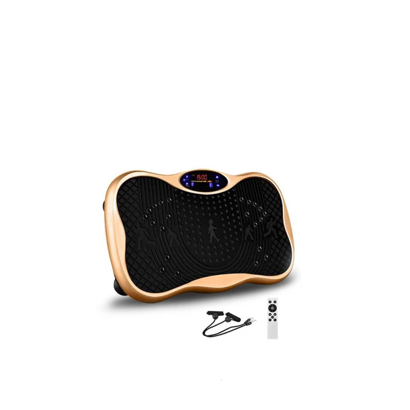 Clever Power Plate όργανο παθητικής γυμναστικής με ιμάντες μαύρο-χρυσό (090127)