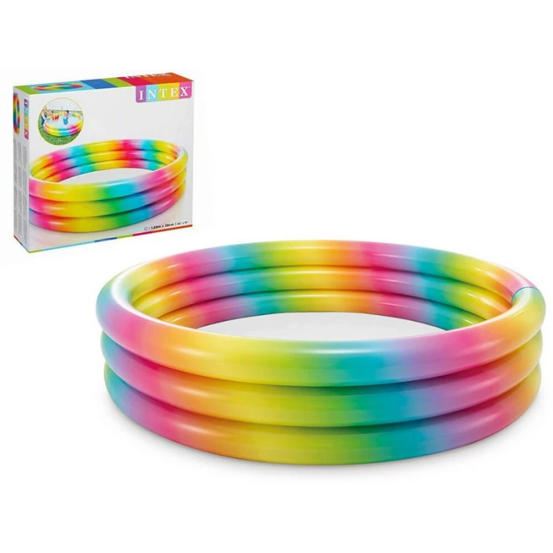 Intex Πισίνες Κήπου - Βεράντας Pool Rainbow Ombre I03403680 (367400005)