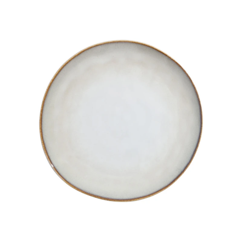 Estia Πιατο Ρηχο Vignette Stoneware 21cm Ivory (07-24420)