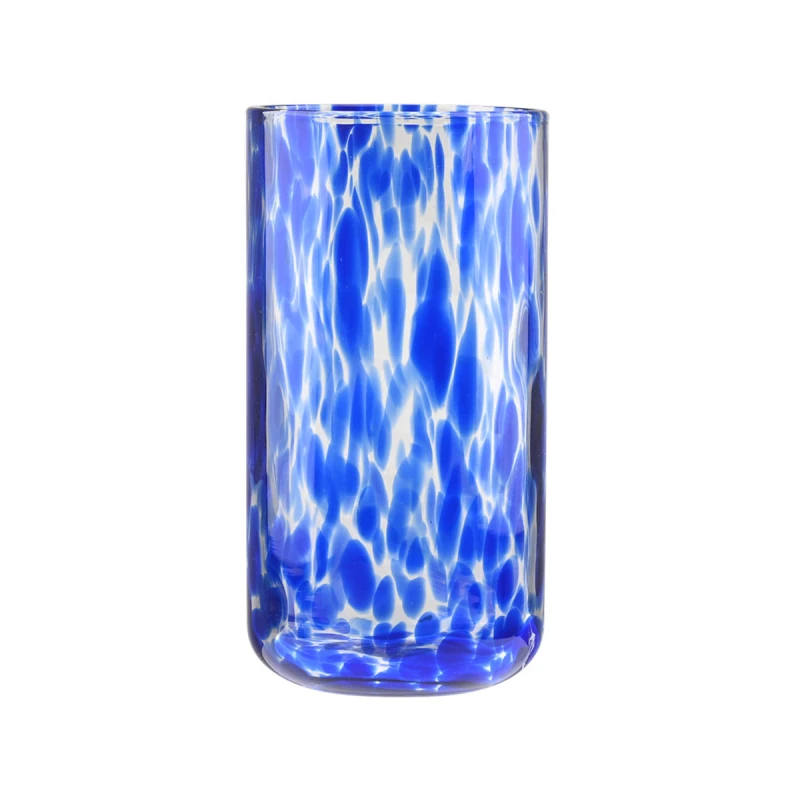 Estia Ποτήρι Νερού Colorburst Γυάλινο 590ml Μπλε (07-40802)