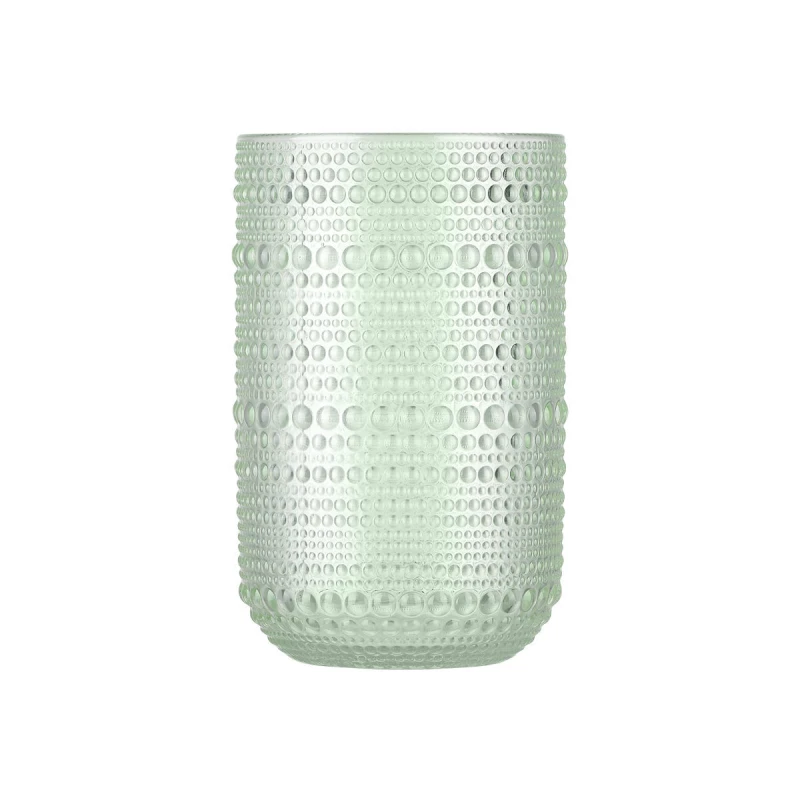 Estia Ποτήρι Νερού Dots Γυάλινο 465ml Πράσινο (07-39516)