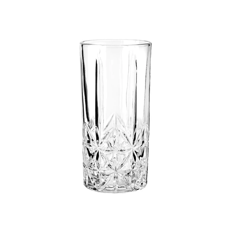 Estia Ποτήρι Νερού Hobstar Γυάλινο 385ml Σετ 8 Τεμ. (07-24062)