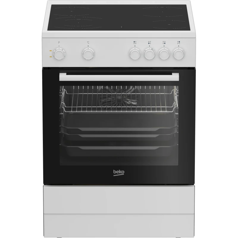 Beko FBM 67011 GW Kεραμική Kουζίνα
