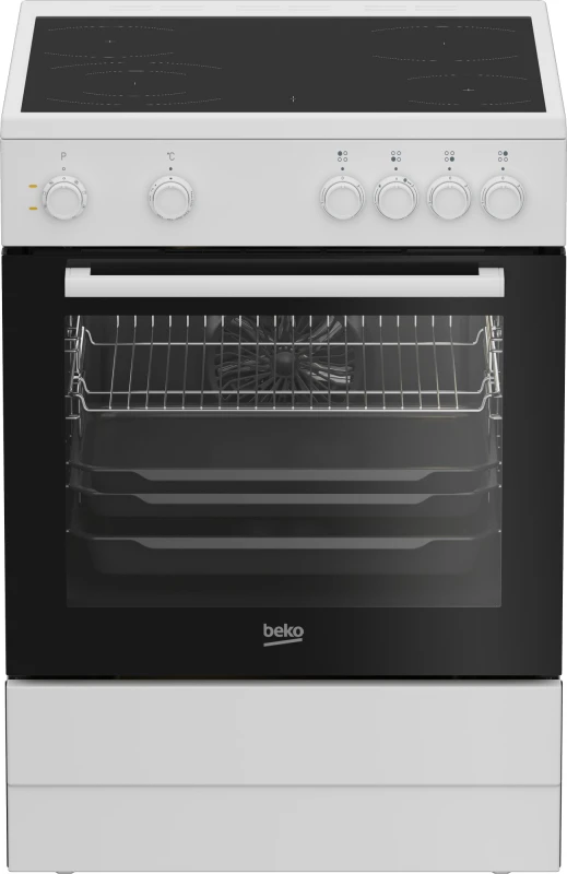 Beko FBM 67011 GW Kεραμική Kουζίνα