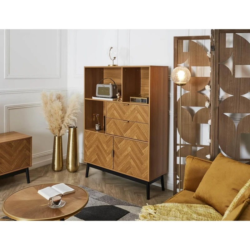 Home Deco Factory Felix Bookcase Hd0304 Βιβλιοθήκη (348700009)