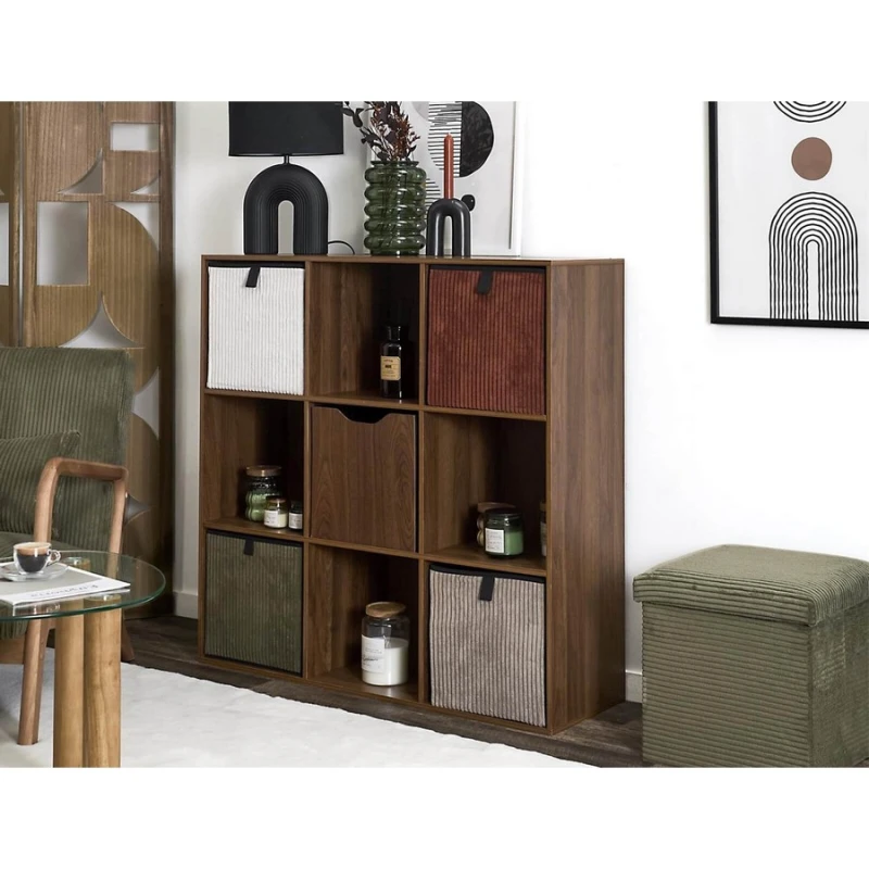 Home Deco Factory 99.3x31.8x97.8cm - Καφέ  Ραφιέρα Οργάνωσης (348700012)