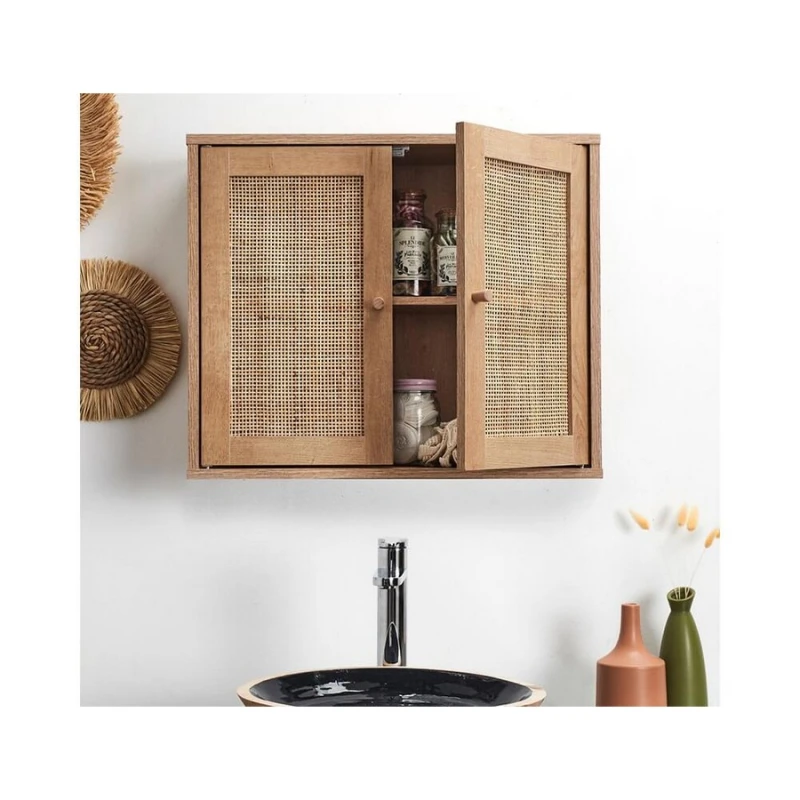 Home Deco Factory Bali – 60x20x50cm Ραφιέρα (345000018)