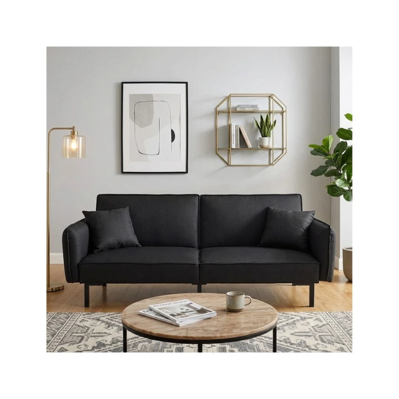 Home Deco Factory Giulia Τριθέσιος – 198x83x90cm Καναπές - Κρεβάτι (349800002)