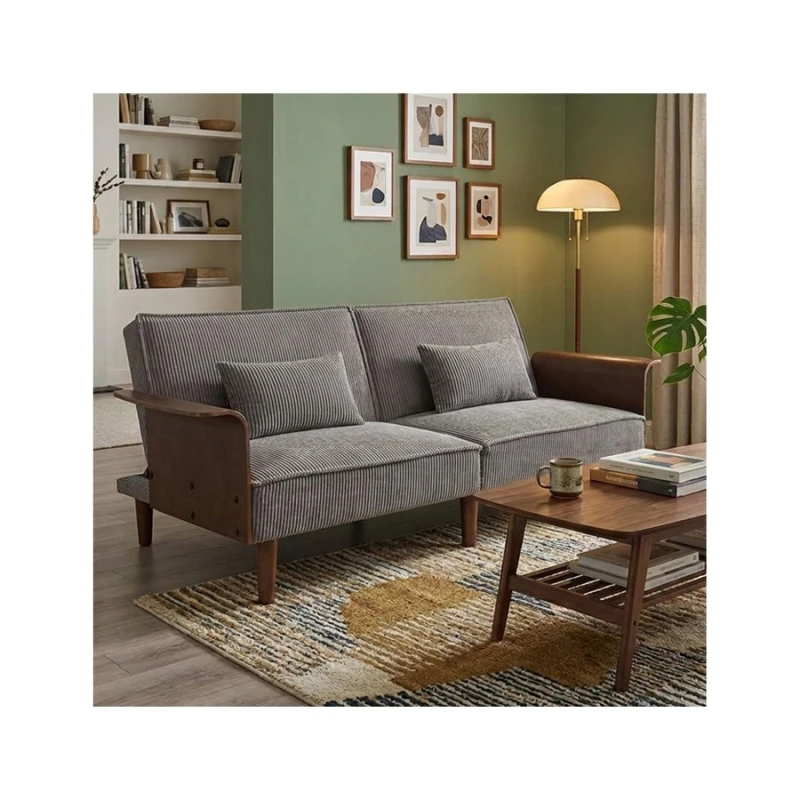 Home Deco Factory Scott Τριθέσιος - 205x90x83cm Καναπές - Κρεβάτι (349800004)