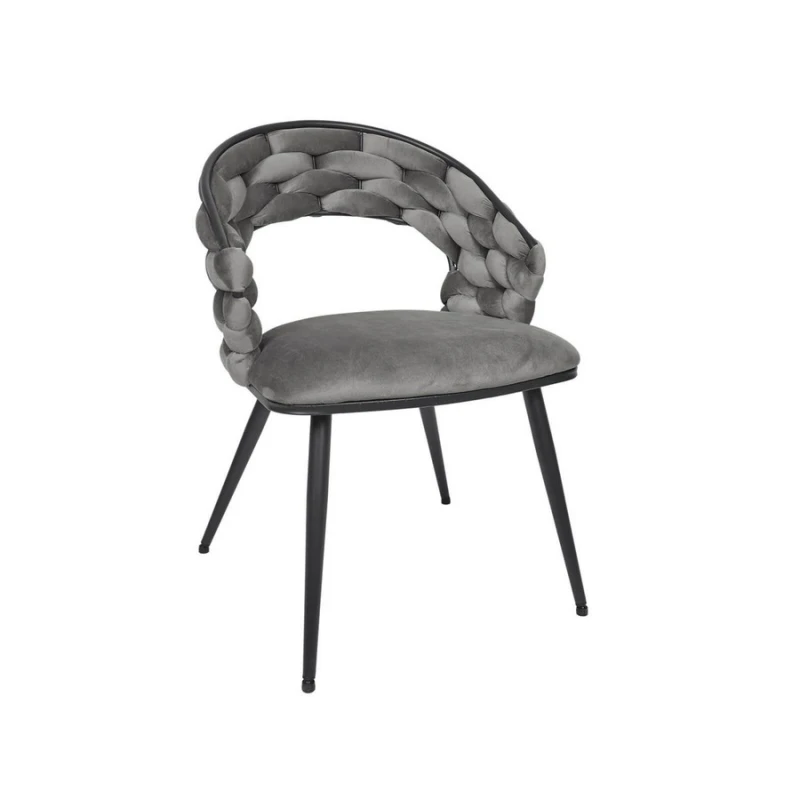 Home Deco Factory Sawyer Chair Grey A1 HD0360 Καρέκλα (349900034)