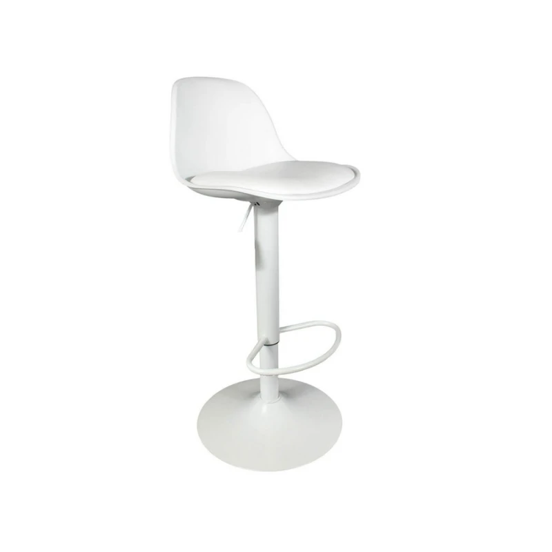 Home Deco Factory Isak White Bar Stool HD6216 Σκαμπό (349900050)