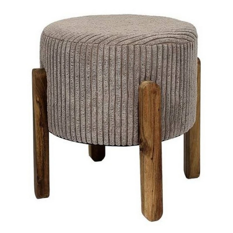 Home Deco Factory Scott Side Stool Taupe HD0335 Σκαμπό (346000028)