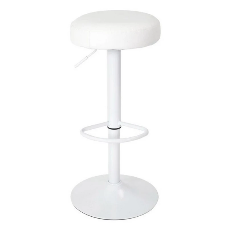 Home Deco Factory Adjustable Bar Stool Mumford White HD0150 Σκαμπό (349900031)