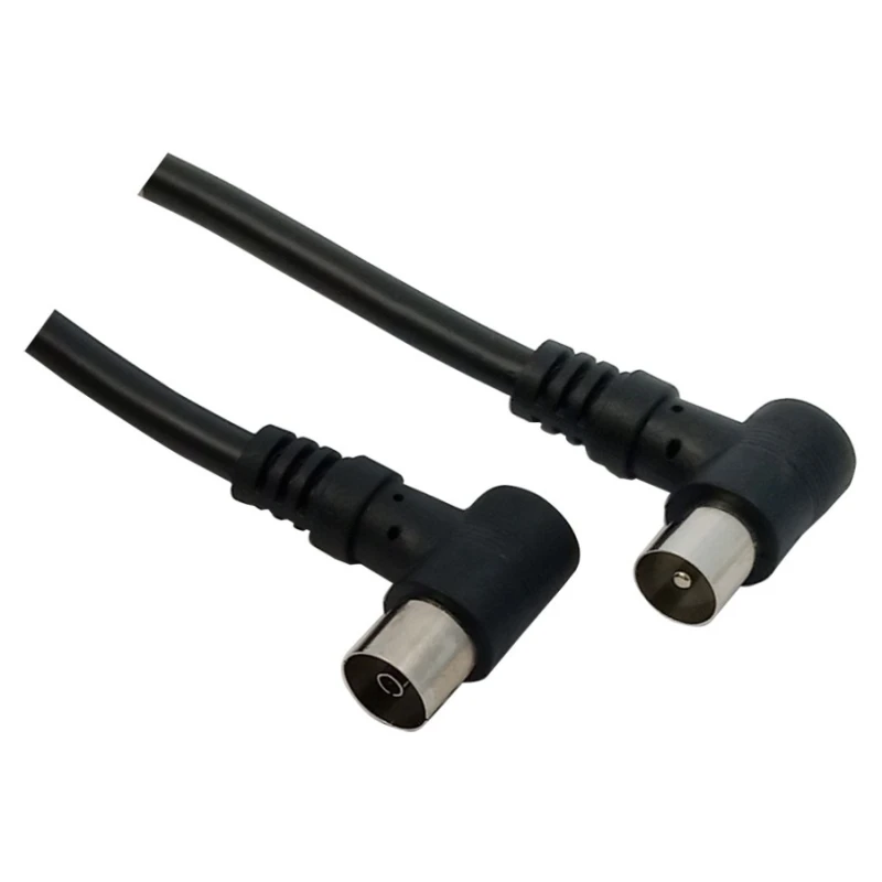 Bridge Cable Καλώδιο Κεραίας RF Coaxial Male/Coaxial Female (Αρσενικό-Θηλυκό) 1,5m Μαύρο (30098)